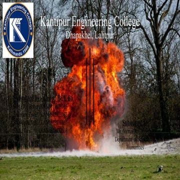 explosives | PPTX