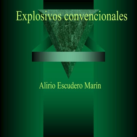 Explosivos convencionales clase pdf