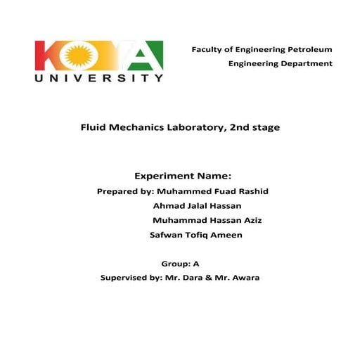 Exp no.03 hydrostatics pressure