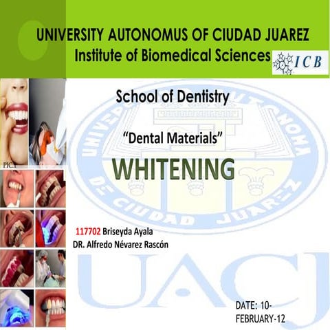 BLANQUEAMENTOS DENTALES