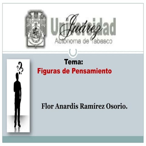 Figuras de pensamiento 2.