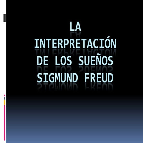 La Interpretación de los Sueños