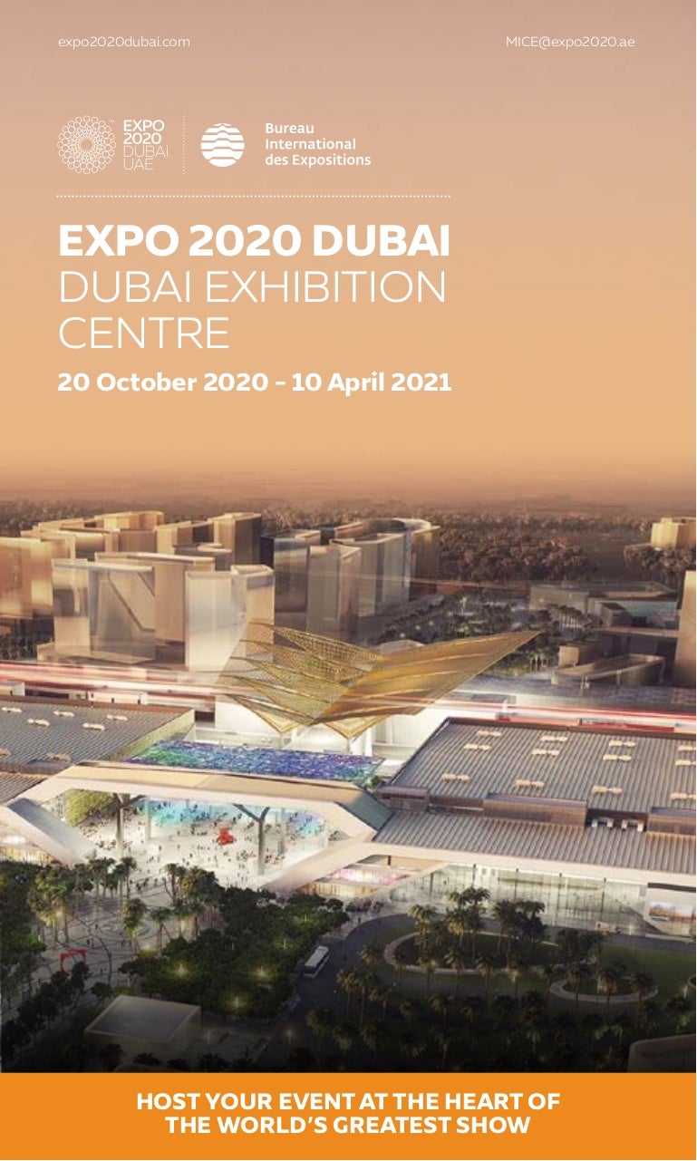 Dubai Exhibition Centre Brochure - Expo 2020 Dubai