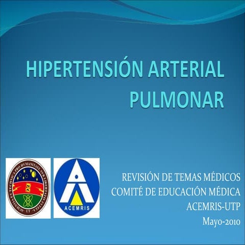 HIPERTENSION PULMONAR