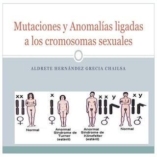 Mutaciones y Anomalías ligadas a lo...
