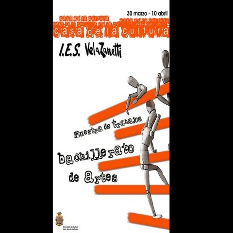 Exposición bachillerato de Artes