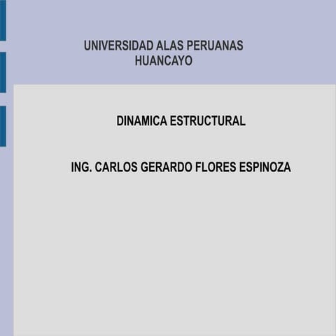 Expocicion de estructuras