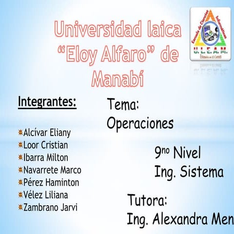 Expocicionoperaciones