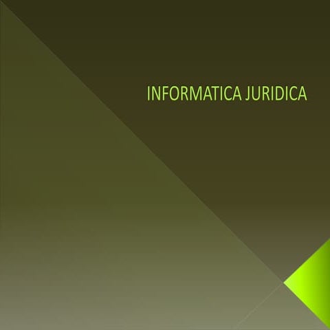 Expocision de informatica juridica 15