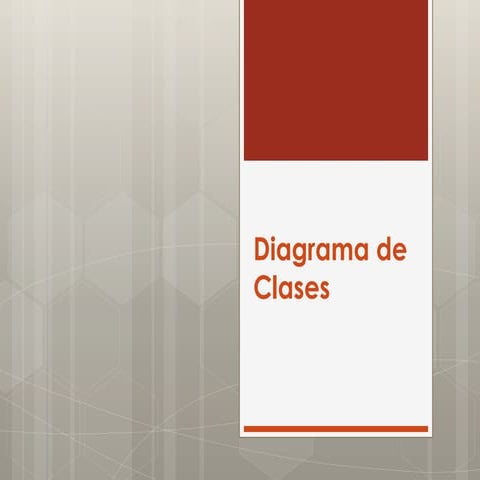 Diagrama UML de Clases