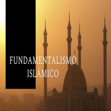 Fundamentalismo islámico