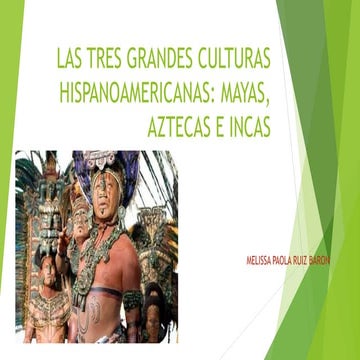 CULTURAS HISPANOAMERICANAS