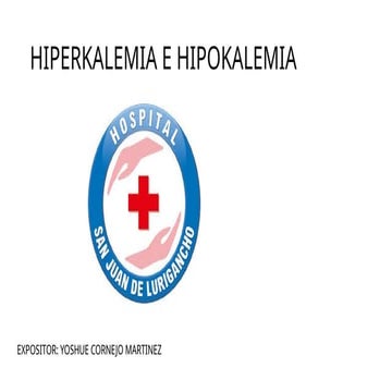 HIPERKALEEIAASOCIDAAHIPERPOTASEMIAREA DE RA