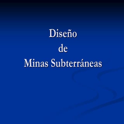 Expo n°   3 - subtarranea metodos