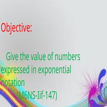 EXPONENTS and Exponential Notation 2nd quarter.pptx