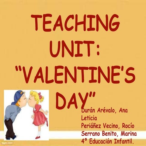 Teaching Unit "Valentine's Day" | PPTX