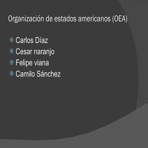 Expo oea