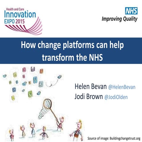 How change platforms can help transform the NHS