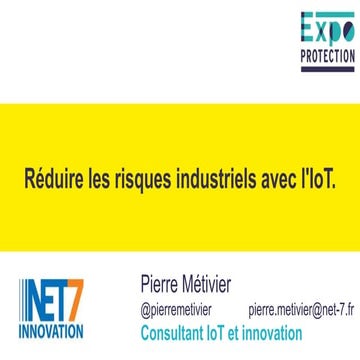 IOT et risques industriels