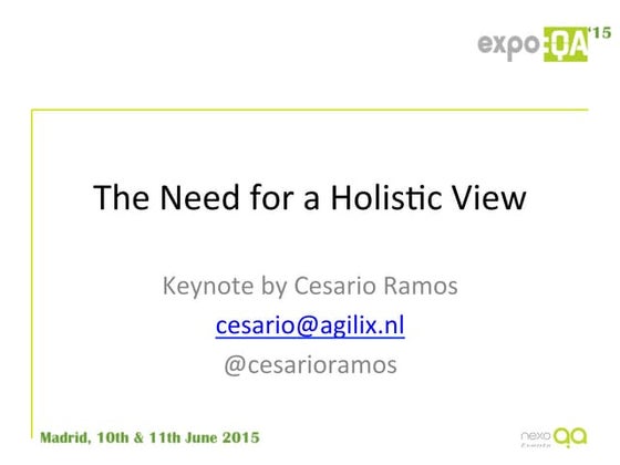 Expo qa15 Keynote