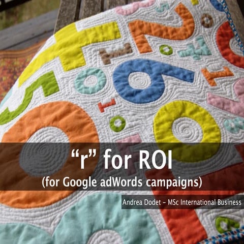 "r" for ROI