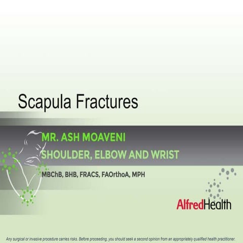 Scapula Fractures
