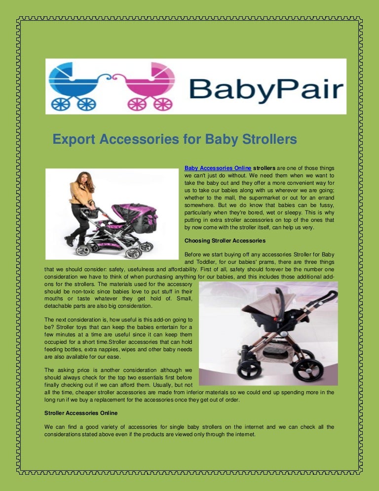 single baby strollers