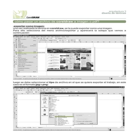Exportar Imagen O Pdf