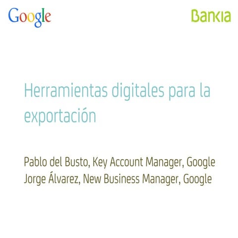 Export day- Pablo Busto y Jorge Álvarez