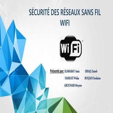 La sécurité des réseaux sans fil