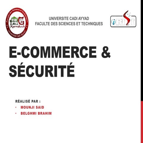 e-commerce et sécurié