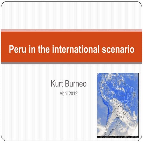 Perú en el escenario internacional