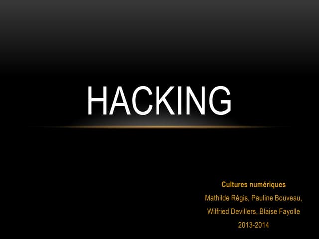 Exposé hackers