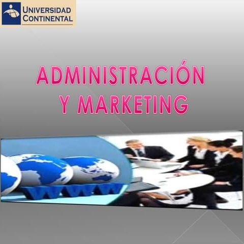 Relación de administración y marketing