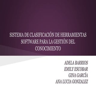 Gestión del Conocimiento