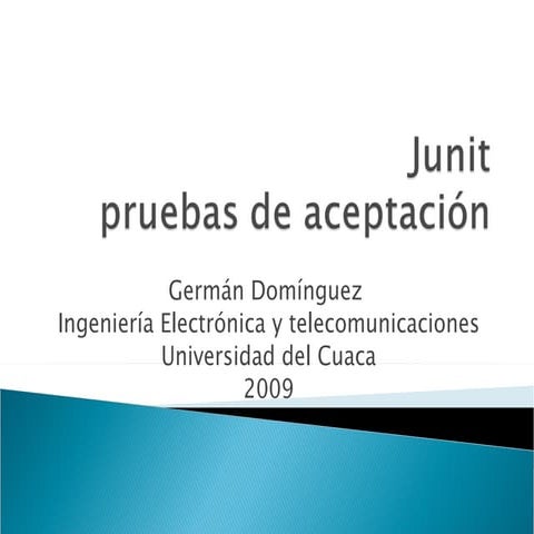 JUnit - Germán Domínguez