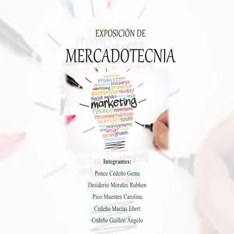 Exposición de-mercadotecnia