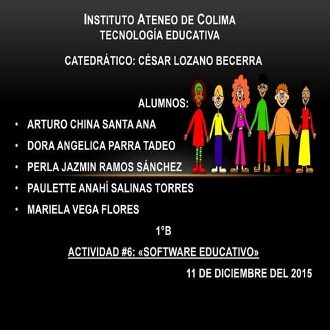 Exposición software