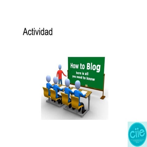 Tutorial estructura del blog | PPT