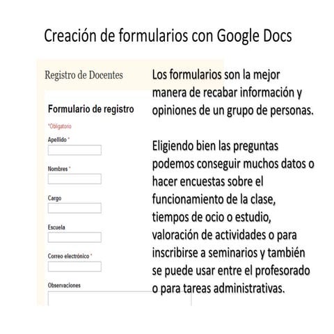 Exposición2 crear un formulario con google drive