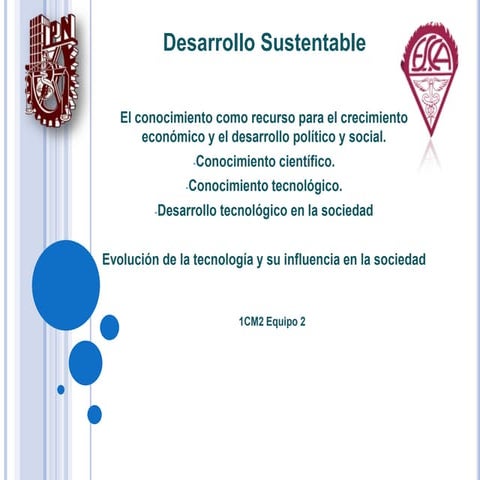 Conocimiento científico y tecnológico