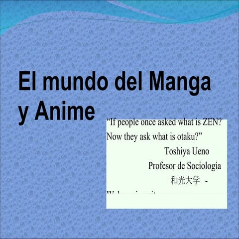 Exposición anime