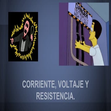 Corriente, Voltaje y Resistencia (Automatización)