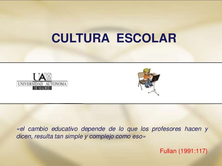Cultura escolar