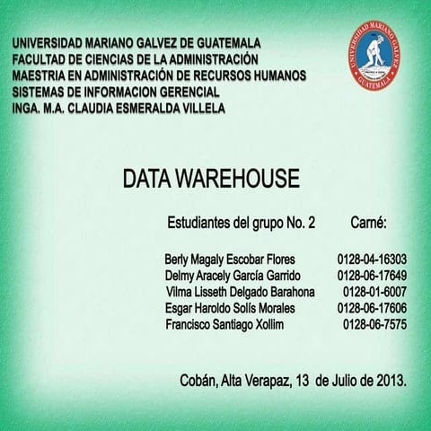 Exposición data