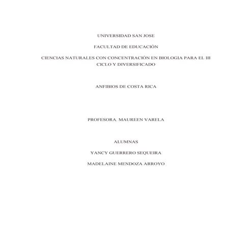 Exposición de anfibios