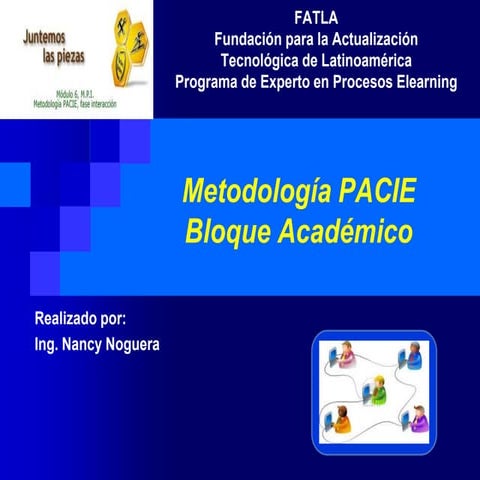 Exposición de conocimientos   bloque académico