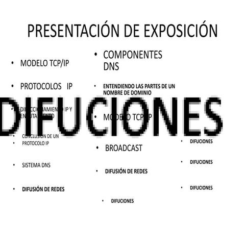Exposición de protocolos tcp
