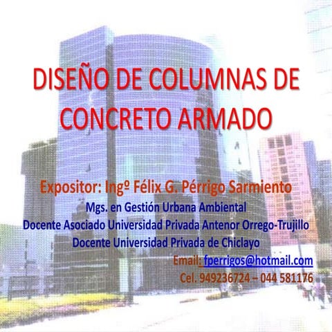 Exposición diseño de columnas (capi)