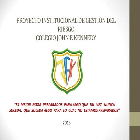 Exposición gestion del riesgo